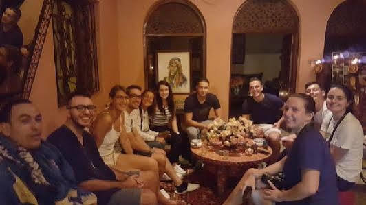 Hostel Villa Red City Marrakesh Bagian luar foto